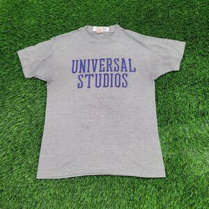Vintage 80s Universal-Studios Shirt Womens M/L 18x26 Gray